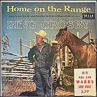 Bing Crosby - Home On The Range - sealed 1956 Decca original
