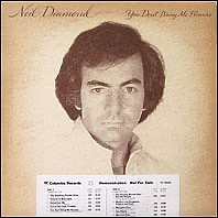 Neil Diamond - You DOn't Bring Me Flowers - White Label Promo