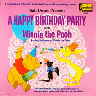 A Happy Birthday Party With Winne The Pooh (Disney vinyl record)