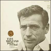 Yves Montand - Paris Recital
