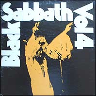 Black Sabbath Vol. 4 originakl vinyl