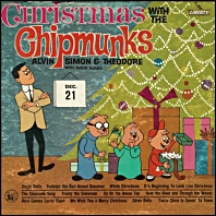 The Chipmunks with David Seville  - Christmas With The Chipmunks: Alvin, Simon & Theodore / 1962 original vinyl