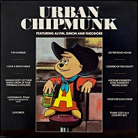 The Chipmunks - Urban Chipmunk / original 1981 vinyl with poster & lyrics