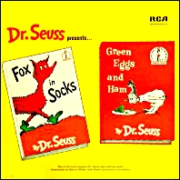 Dr. Seuss Presents Fox In Socks and Green Eggs And Ham / 1970s vinyl issue