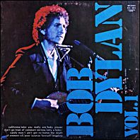 Bob Dylan Vol. 1 - The Litle White Wonder / original 1975 Italian vinyl issue