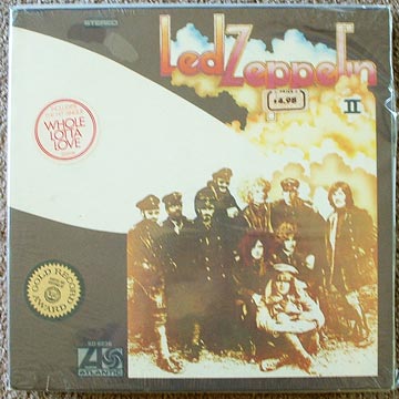 Led Zeppelin II original, sealed