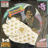 The Jackson 5 - Christmas Album with bonus single glove