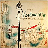 Suzanne Robert - Songs Of Montmartre - original 1956 vinyl