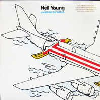Neil Young - Landing On Water (original vinyl, promo)